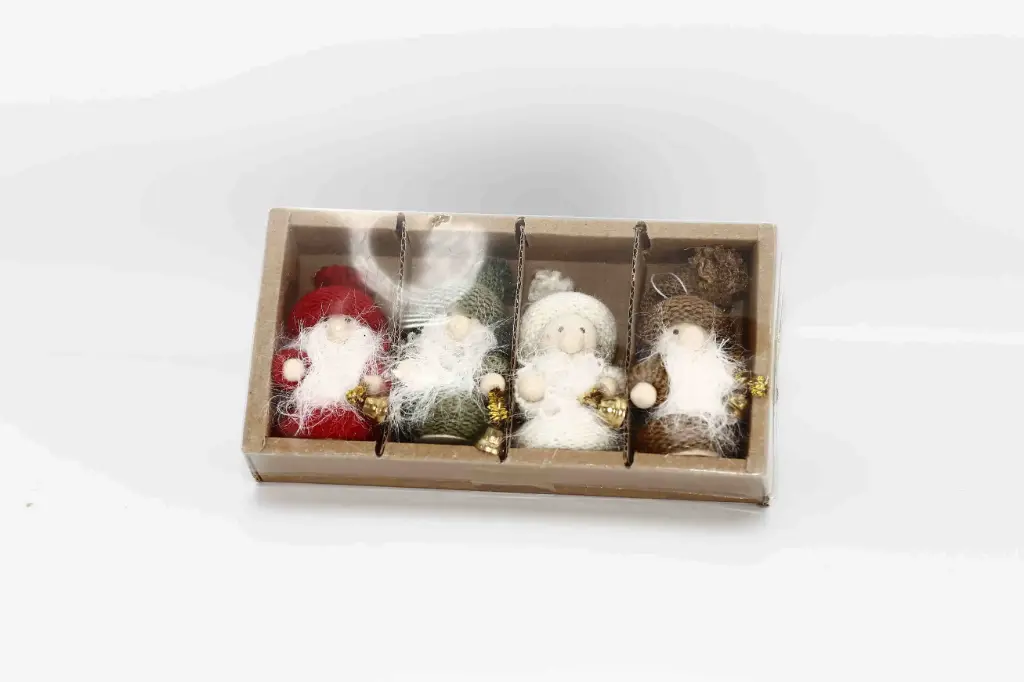 Vánoční figurka 4ks A1356