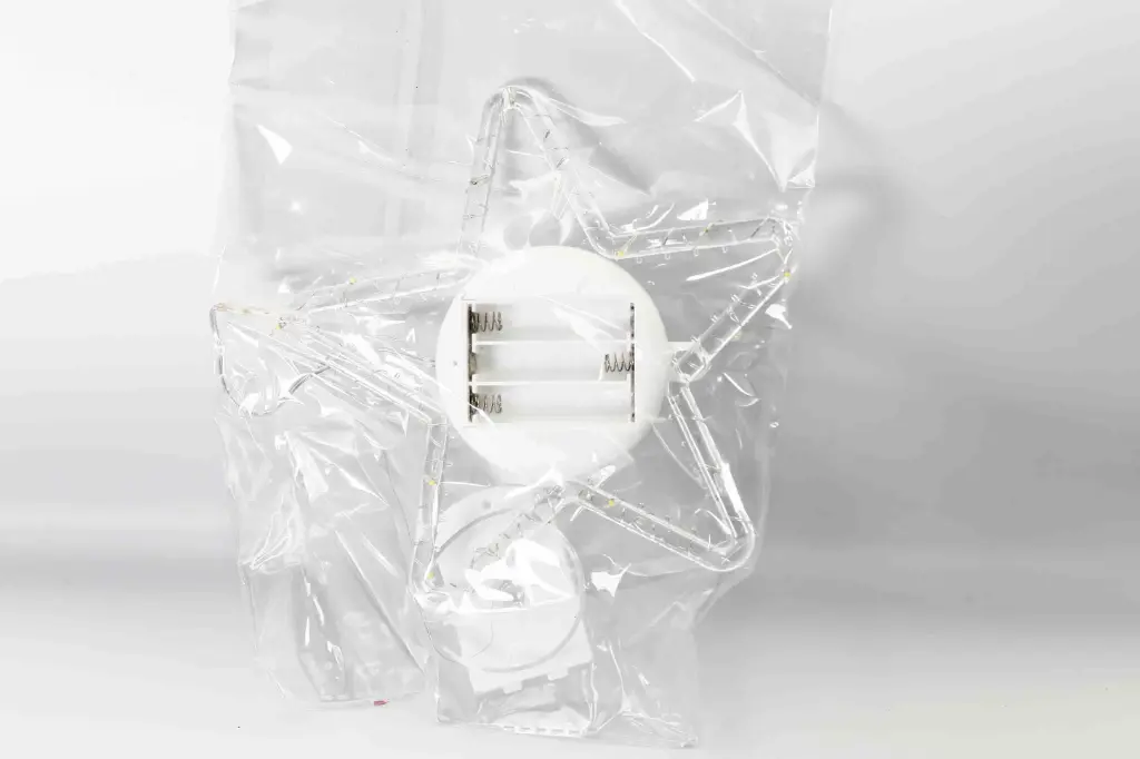 Christmas lights on the window A10723