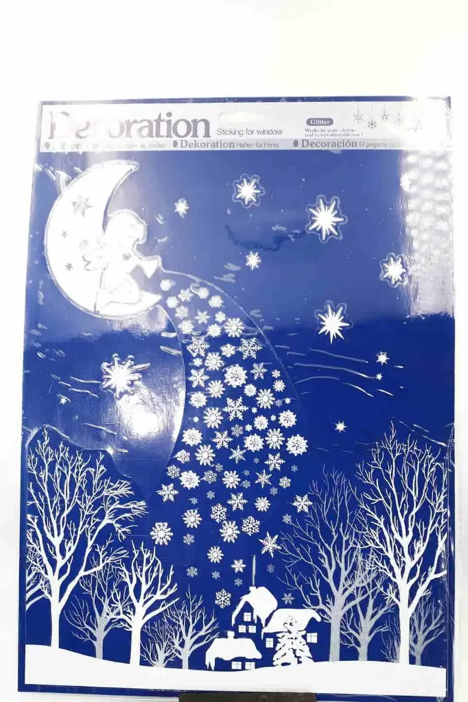 Christmas window sticker A10693