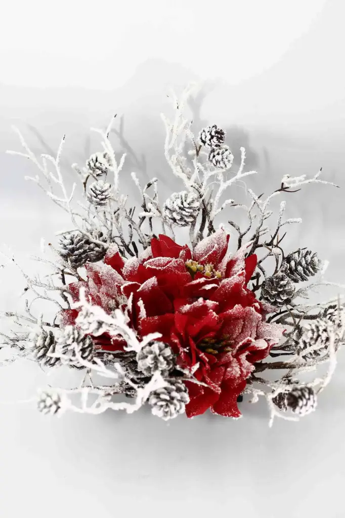 Christmas arrangement with clip A10630