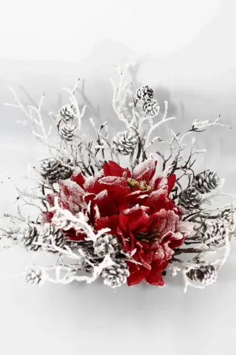 Christmas arrangement with clip A10630